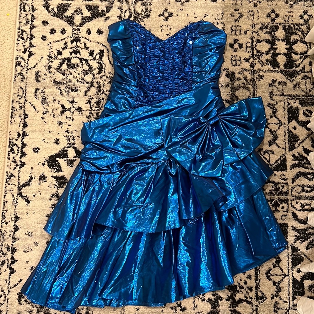 Incredible Tacky Vintage 80’s Prom Dress by Zum Zum